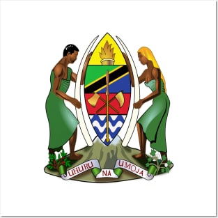 Coat of arms of Tanzania Posters and Art